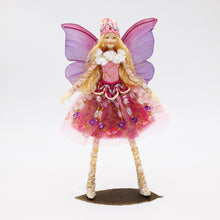Load image into Gallery viewer, Cristabelle the Wishing Fairy – Posable Collectible Fairy with Magnetic Stand | AEER