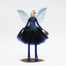 Load image into Gallery viewer, Luna the Nighttime Fairy – Posable Collectible Fairy with Magnetic Stand | Audley End Enchanted Railway