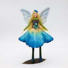 Load image into Gallery viewer, Petal the Flower Polishing Fairy – Posable Collectible Fairy with Magnetic Stand | Audley End Enchanted Railway