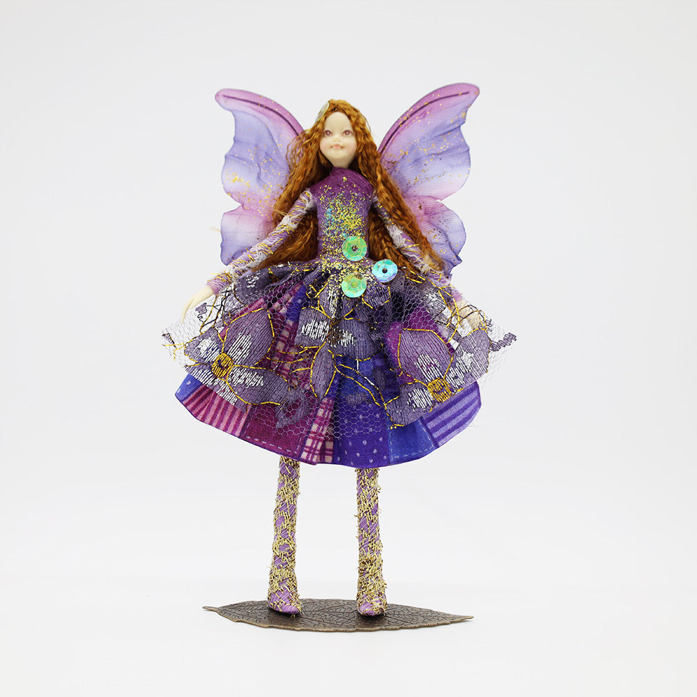 その他 fairy Rosella the Sewing Fairy – 13cm Handmade Posable Fairy with