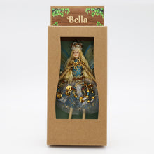 Load image into Gallery viewer, Bella the Bluebell Fairy – Posable Collectible Fairy with Magnetic Stand | Audley End Enchanted Railway
