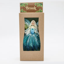 Load image into Gallery viewer, Brook the River Fairy – Posable Collectible Fairy with Magnetic Stand | Audley End Enchanted Railway
