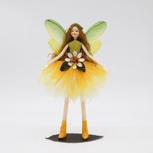 Load image into Gallery viewer, Daisy the Flower Fairy– Posable Collectible Fairy with Magnetic Stand | Audley End Enchanted Railway
