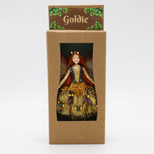Load image into Gallery viewer, Goldie the Tooth Fairy– Posable Collectible Fairy with Magnetic Stand | Audley End Enchanted Railway
