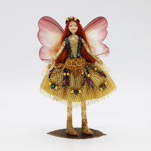Load image into Gallery viewer, Goldie the Tooth Fairy– Posable Collectible Fairy with Magnetic Stand | Audley End Enchanted Railway
