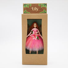 Load image into Gallery viewer, Lily the Flower Fairy – Posable Collectible Fairy with Magnetic Stand | Audley End Enchanted Railway
