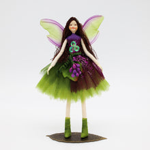 Load image into Gallery viewer, Sugarplum the Cooking Fairy– Posable Collectible Fairy with Magnetic Stand | Audley End Enchanted Railway
